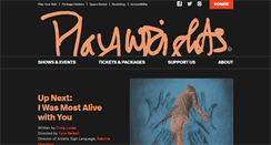 Desktop Screenshot of playwrightshorizons.org